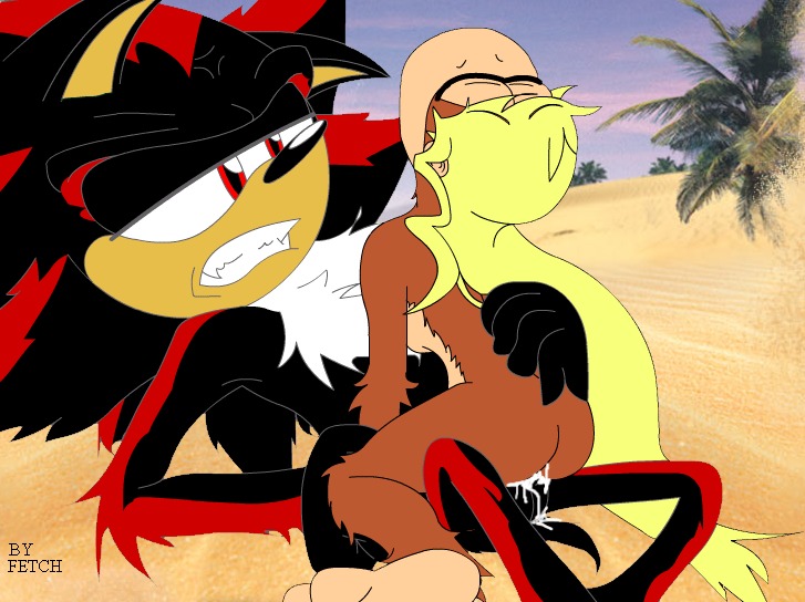 1boy 1girls anthro ape blonde_hair chimpanzee colored crossover dixie_kong donkey_kong_(series) female fetch furry haplorhine hedgehog interspecies long_hair male nintendo primate rule34 sega sex shadow_the_hedgehog sonic_(series) sonic_the_hedgehog_(series) straight straight_hair