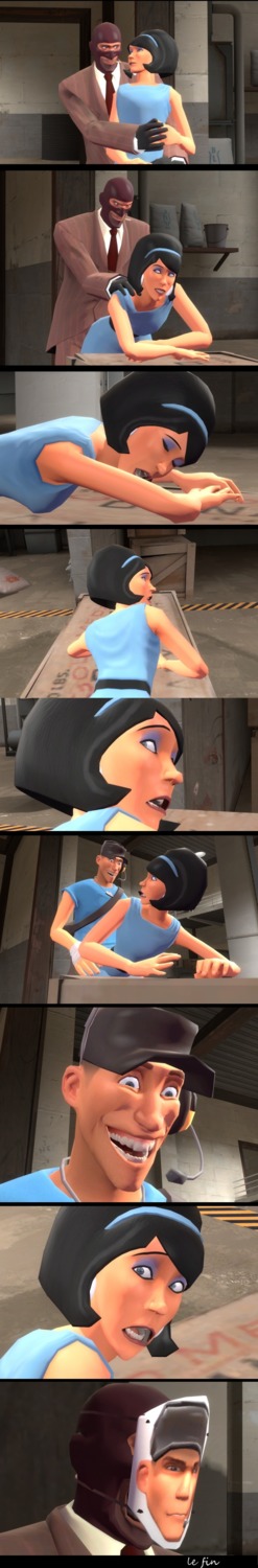 1boy 1girls 3d artist_request clothing comic dark_humor disguise doggy_style excited fear fearful_expression female from_behind_position funny garry's_mod humor incest joke joke_art male mask mother mother_and_child mother_and_child_(lore) mother_and_son mother_and_son_(lore) rule34 scout's_mother scout_(team_fortress_2) semi_incest shocked son spy_(team_fortress_2) straight surprised team_fortress_2
