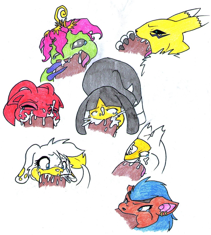 aisha_(neopets) crossover digimon digimon_(species) female furry hyper_penis latias male mawile neopets palmon pokemon pokemon_(species) renamon rule34 traditional_media_(artwork) xweetok zafara_(neopets)