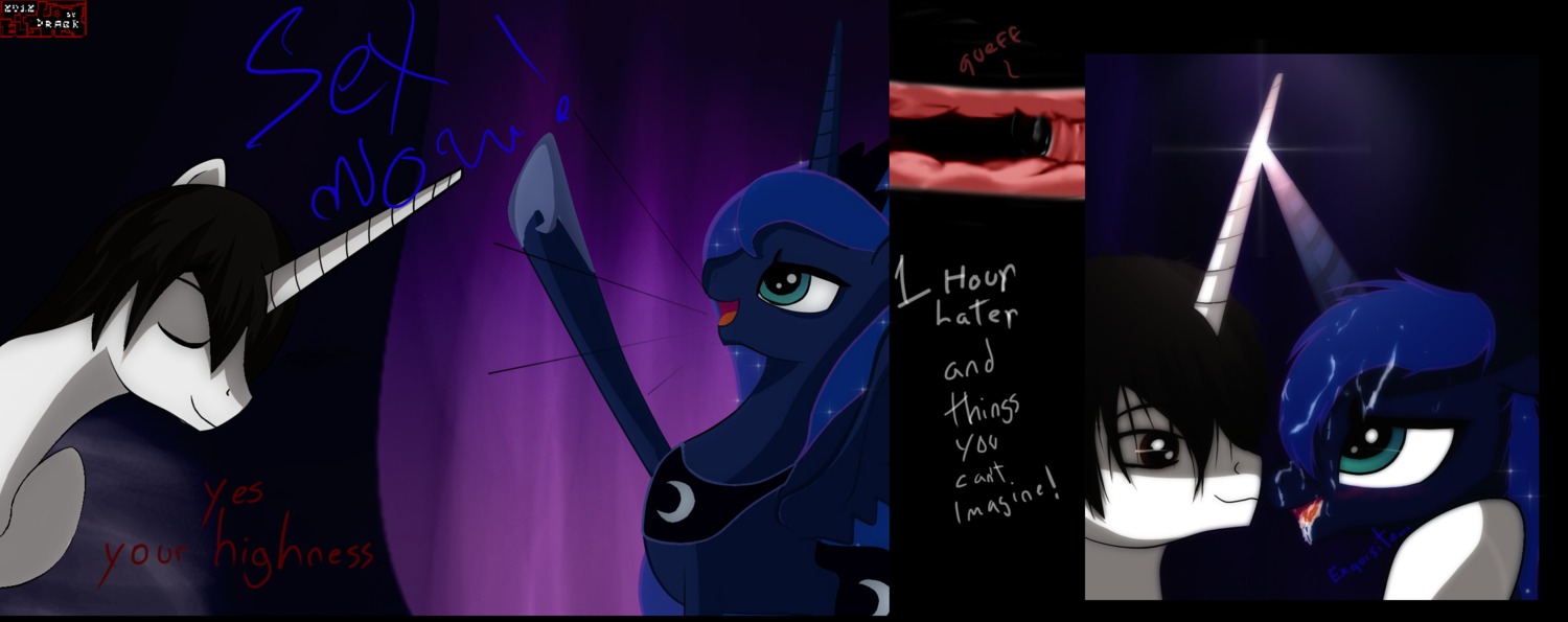 2012 animal_genitalia animal_penis blue_body blue_feathers crown cutie_mark dragk duo e621 english_text equid equine equine_genitalia equine_penis fan_character feathered_wings feathers female female_penetrated friendship_is_magic genitals hasbro headgear hi_res horn horse internal male male/female male_penetrating male_penetrating_female mammal my_little_pony mythological_creature mythological_equine mythology penetration penile penile_penetration penis penis_in_vagina princess_luna_(mlp) sex text unicorn vaginal vaginal_penetration winged_unicorn wings