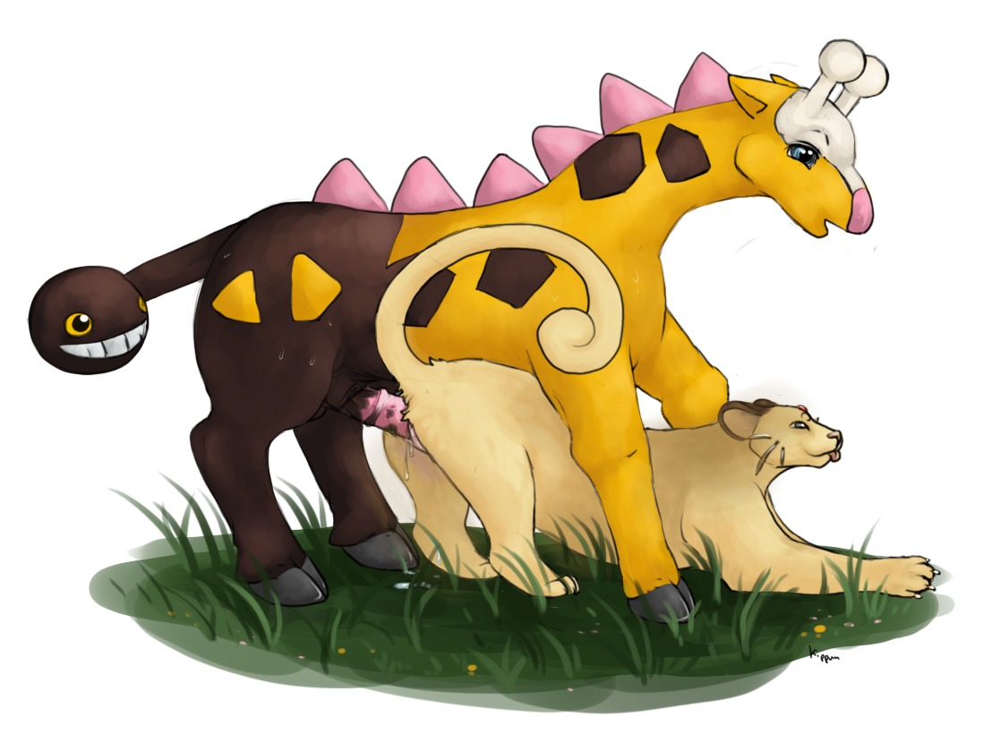 2011 all_fours animal_genitalia animal_penis bodily_fluids cum cum_inside doggystyle duo e621 equine_genitalia equine_penis erection felid female feral feral_on_feral from_behind_position generation_1_pokemon generation_2_pokemon genetic_chimerism genital_fluids genitals girafarig giraffid horn interspecies kippum living_tail male male/female mammal nintendo nude open_mouth ossicone penis persian_(pokemon) pokemon pokemon_(species) raised_tail sex side_view signature tail tail_head tail_mouth tongue unusual_anatomy unusual_tail