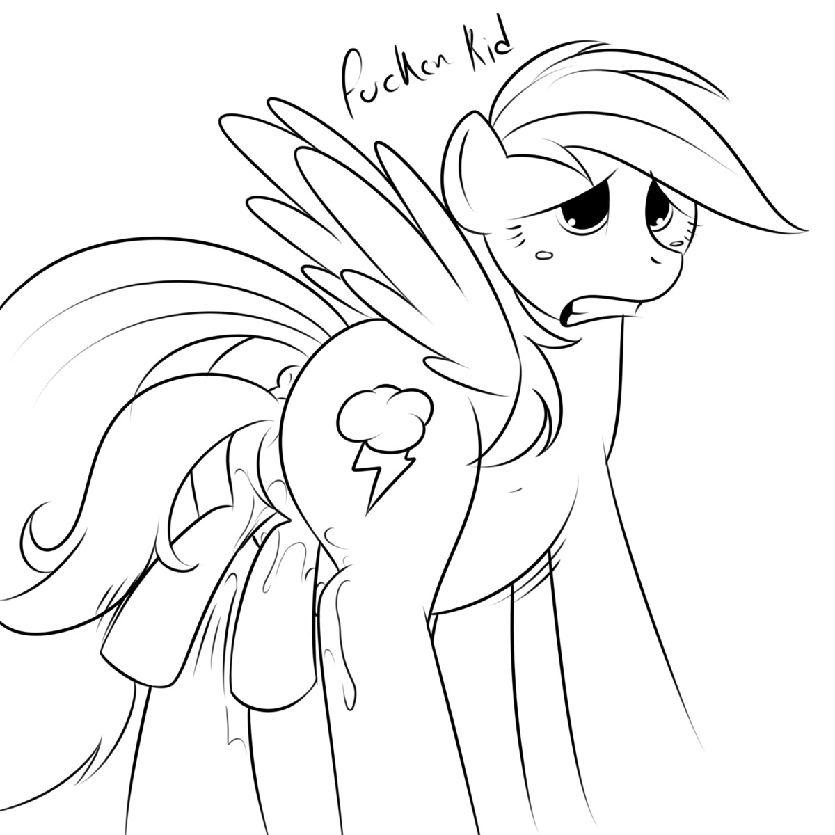 equine female feral friendship_is_magic horse kloudmutt my_little_pony pegasus pony rainbow_dash_(mlp) rule34 scootaloo_(mlp) smooth_skin unbirthing vore yuri