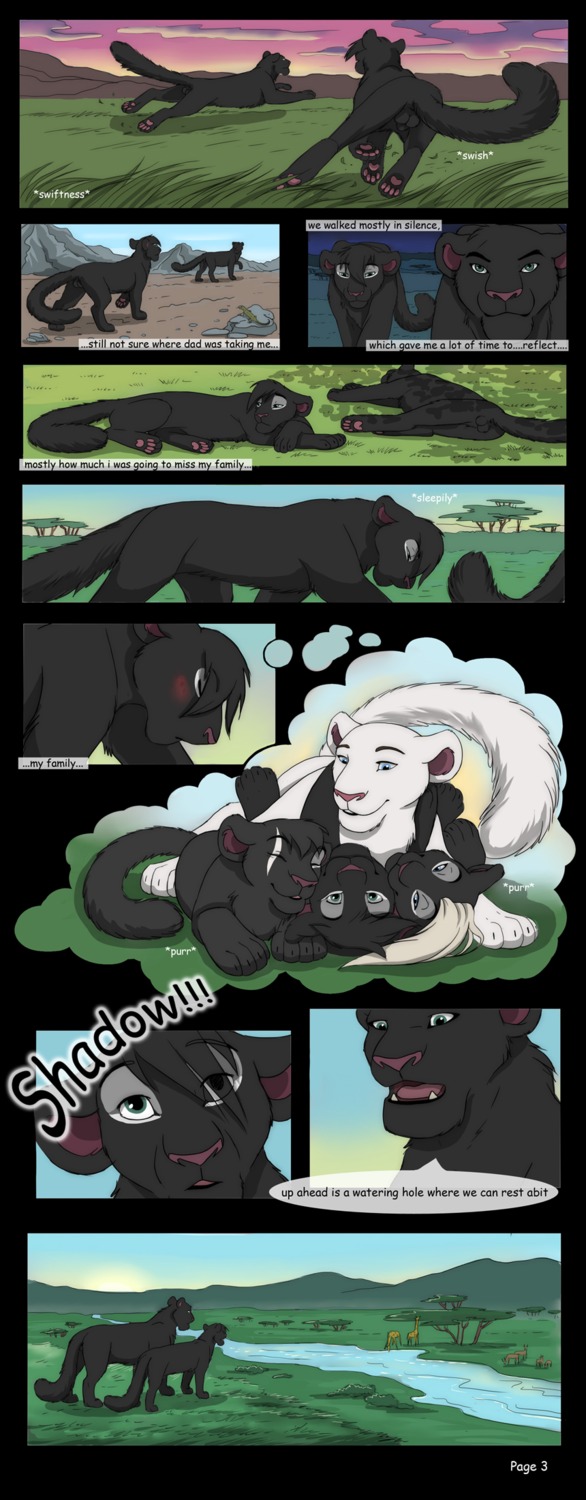 animal_genitalia antelope backsack balls black_body black_fur blue_eyes blush bovid brother_(lore) child cloud comic detailed_background dialogue dream duo e621 english_text equid eye_contact eyes_closed father_(lore) felid female feral feral_on_feral fully_sheathed fur genitals giraffe giraffid grass green_eyes group hair hi_res leopard lizard looking_at_another lyra_(the-shadow-of-light) male mammal melanistic mother_(lore) mountain nude open_mouth outside pantherine parent_(lore) plant raised_tail reallynxgirl reptile river rock running sand savanna scalie scar shads sheath sibling_(lore) sister_(lore) son_(lore) sun tail text the_shadow_of_light tongue tree ubaya water white_body white_fur white_hair white_scar_(the-shadow-of-light) wood young zuri_(the-shadow-of-light)