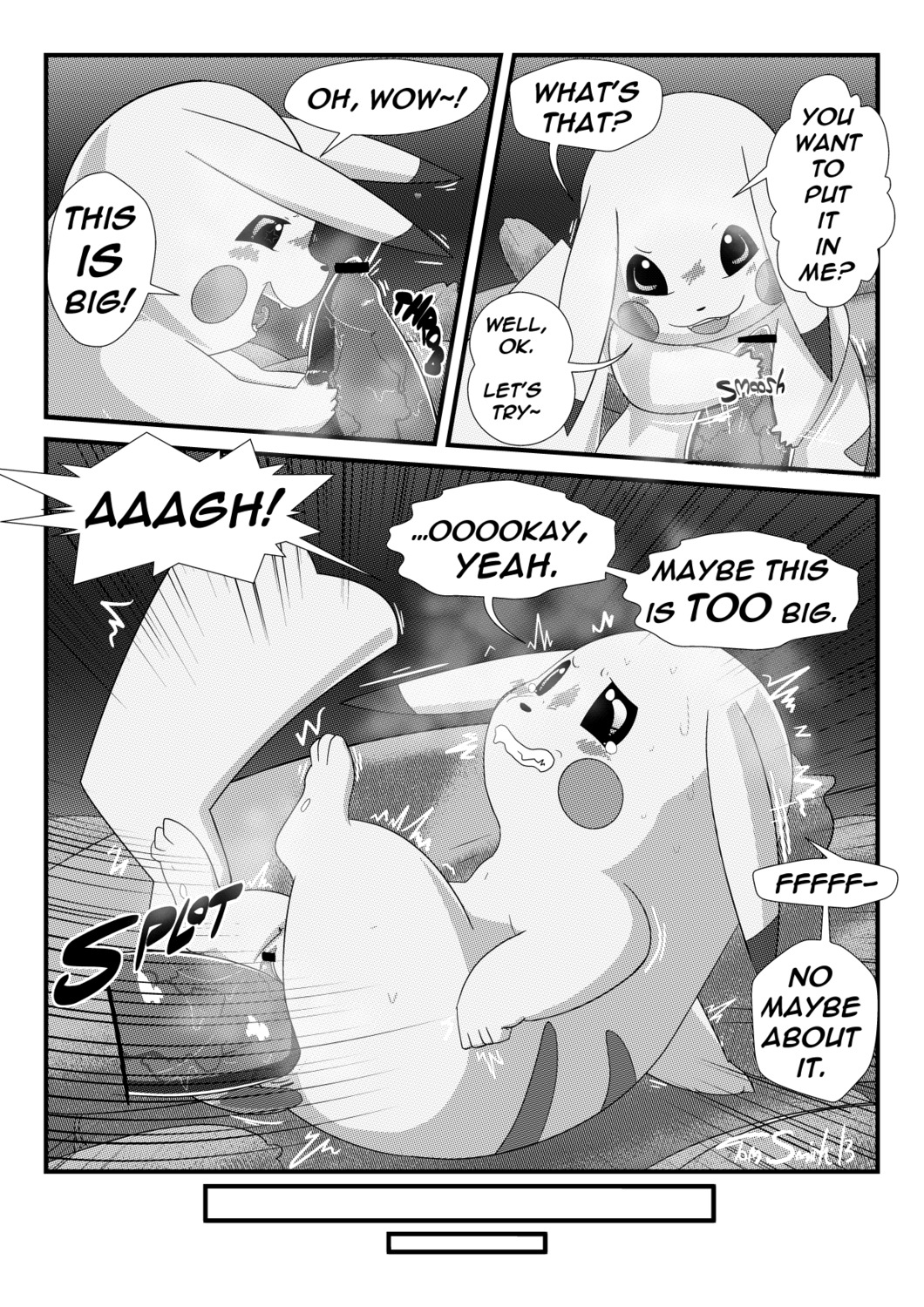 cleft_tail comic conditional_dnp disembodied_penis dominant duo e621 english_text erection female female_focus female_penetrated generation_1_pokemon genitals greyscale hi_res insomniacovrlrd larger_dom larger_male male male/female male_penetrating male_penetrating_female mammal monochrome nintendo penetration penile penile_penetration penis penis_in_vagina pikachu pokemon pokemon_(species) rodent screentone sex size_difference smaller_female smaller_penetrated solo_focus tail text vaginal vaginal_penetration vulva