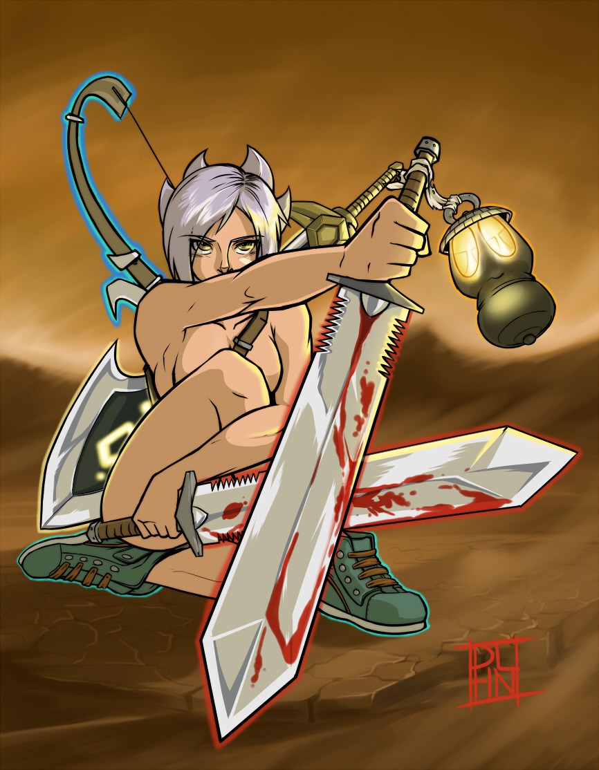 dalehan female league_of_legends riven rule34 tagme