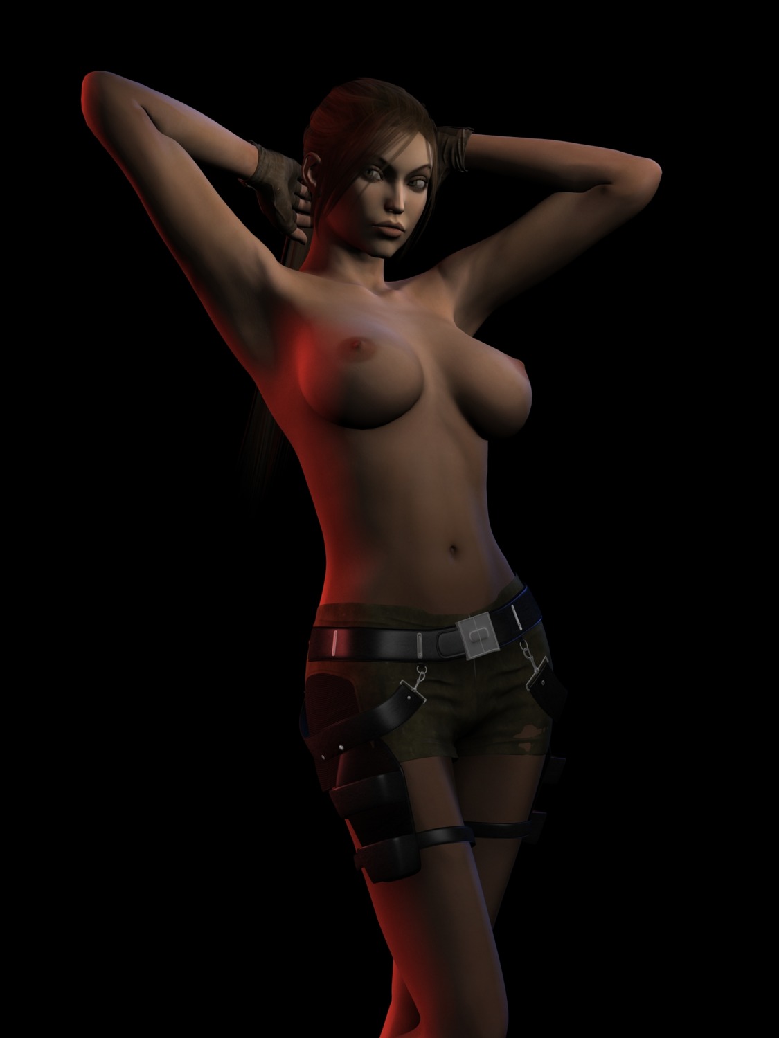 3d female female_only human lara_croft lara_croft_(l.a.u.) rule34 sasha2000dog solo tagme tomb_raider tomb_raider_(l.a.u.)