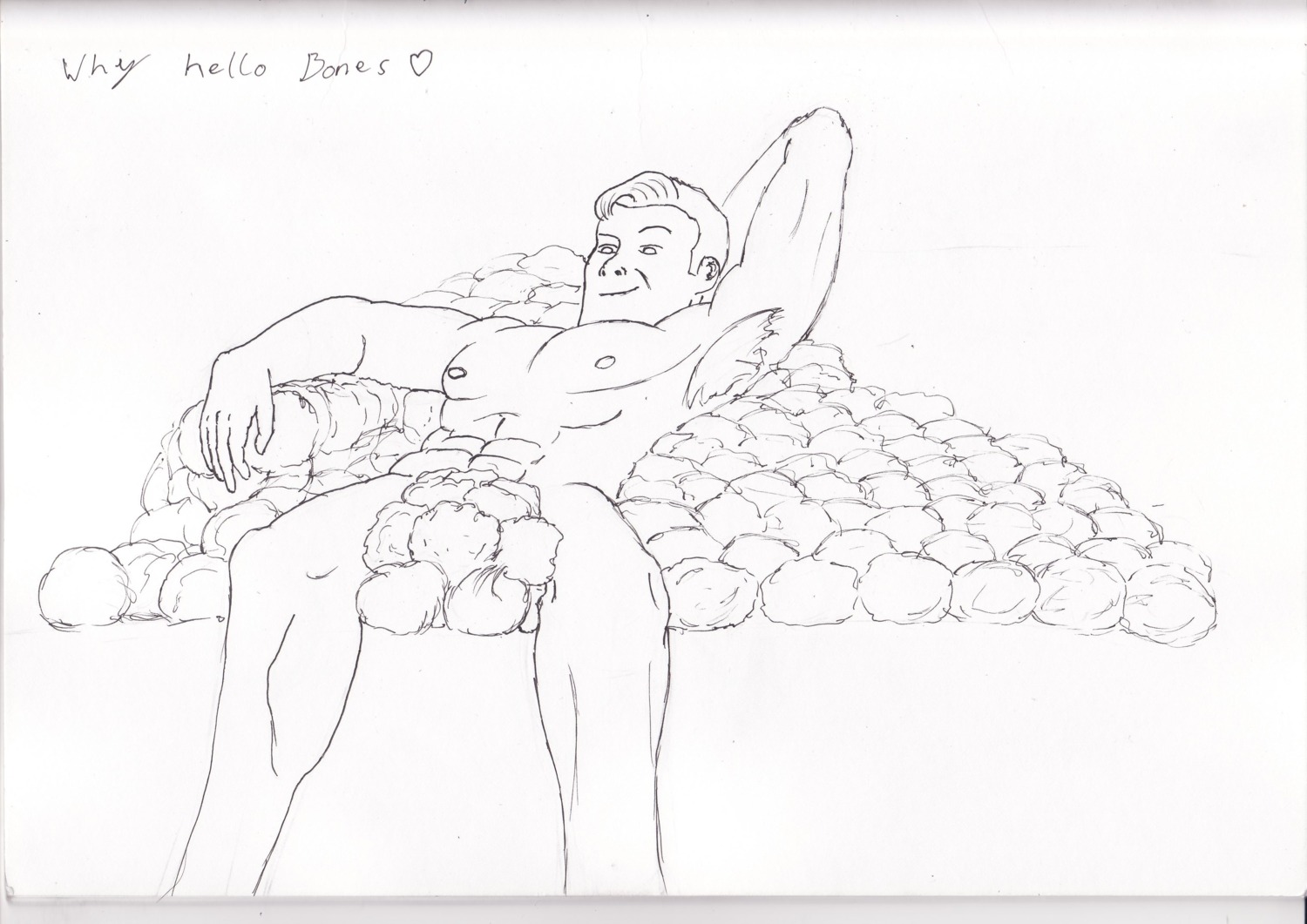abs absurd_res human james_t._kirk male male_only monochrome rule34 solo star_trek star_trek_the_original_series tagme tribble_(species)