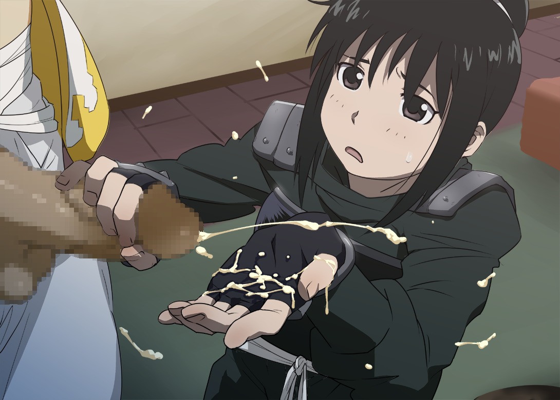 censored cum female fullmetal_alchemist handjob human ice_place lan_fan male penis rule34 straight