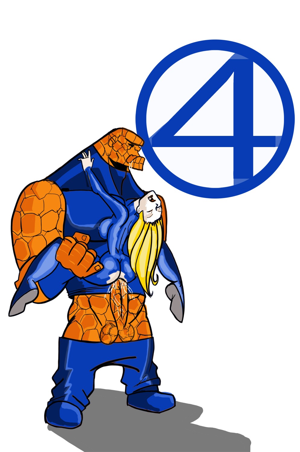 ben_grimm fantastic_four female human invisible_woman male marvel marvel_comics rule34 sex straight sue_storm the_thing_(marvel) traumwelt