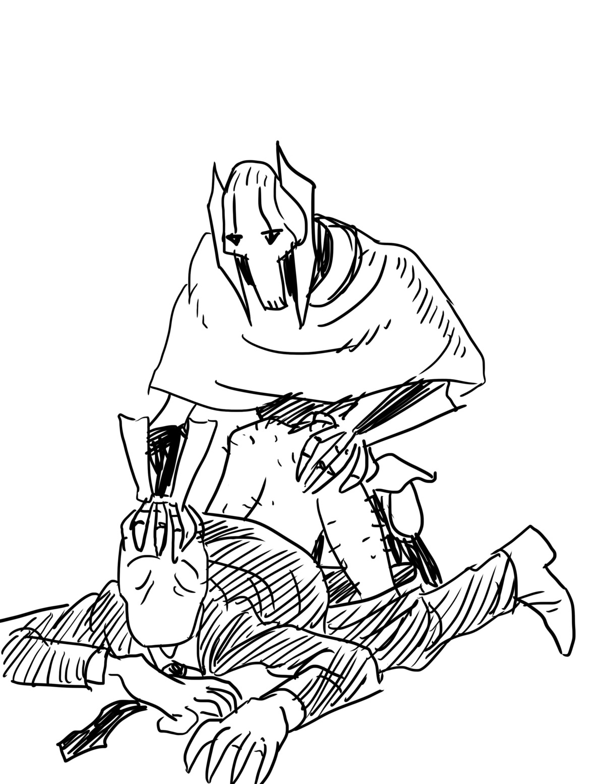 gay general_grievous male rule34 star_wars tagme the_slender_man