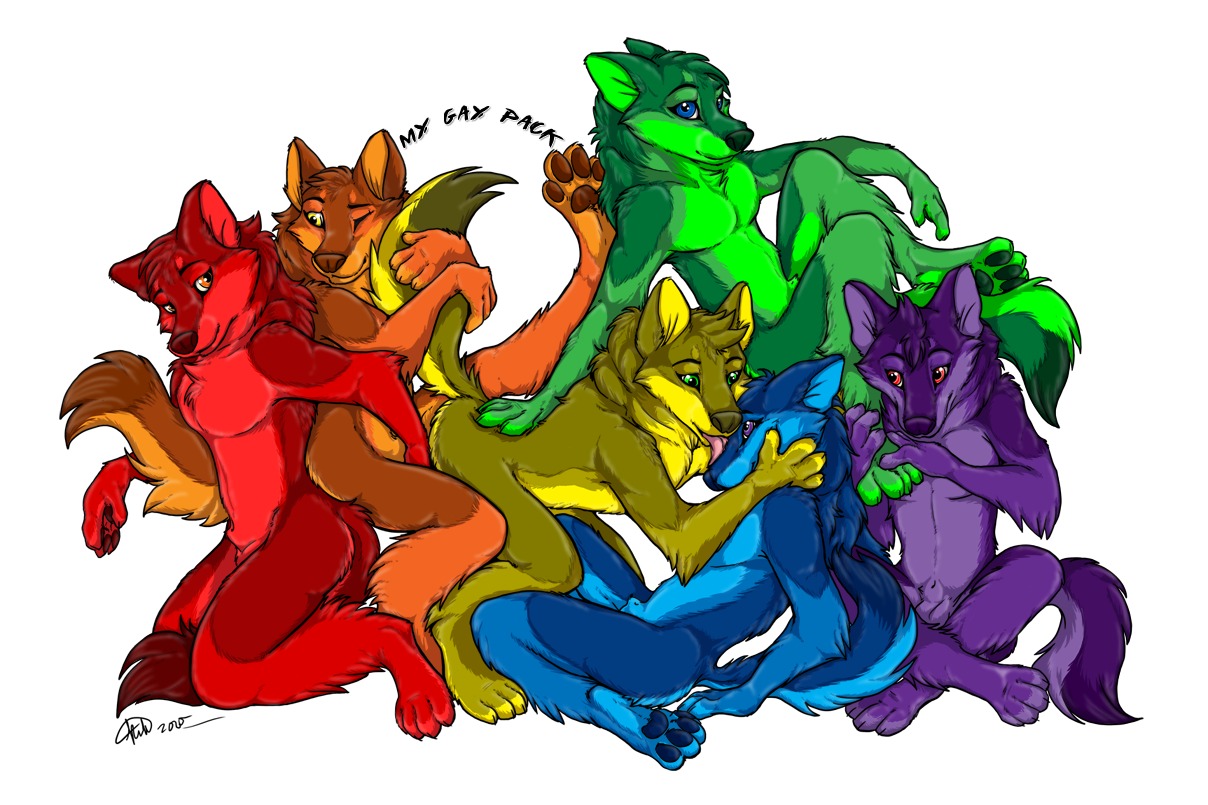 animal_genitalia anthro blue_body blue_eyes blue_fur canid canine canis colorful_theme cuddling e621 fully_sheathed fur genitals green_body green_eyes green_fur group intraspecies kwik_(artist) lgbt_pride licking love male male/male mammal nude orange_body orange_eyes orange_fur pack pride_color_lineup pride_colors purple_body purple_eyes purple_fur rainbow rainbow_lineup rainbow_pride_colors rainbow_symbol raised_tail red_body red_eyes red_fur sheath simple_background six-stripe_rainbow_pride_colors sparklefur stated_homosexuality stated_sexuality super_gay tail taste_the_rainbow tongue tongue_out white_background wolf yellow_body yellow_eyes yellow_fur