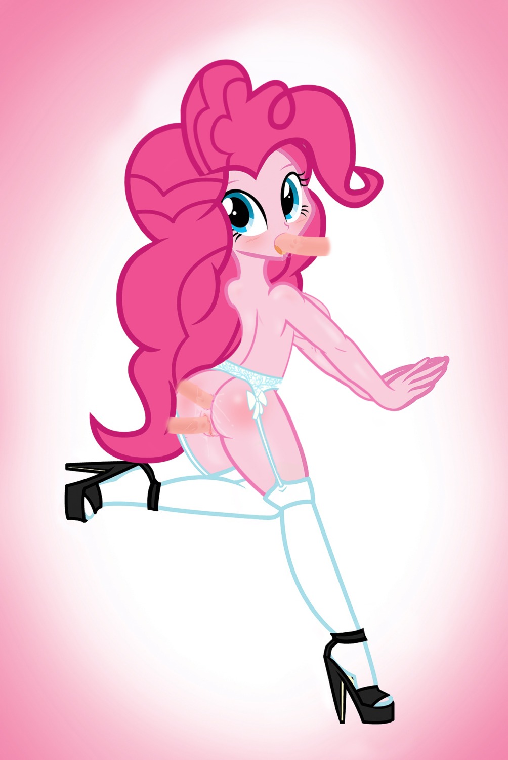 2014 alternate_species anal anal_penetration anus belt blush bodily_fluids breasts butt clothing datphotoshopdoeee! disembodied_penis e621 equestria_girls equid erection fellatio female footwear garter_belt garter_straps genital_fluids genitals grandfathered_content group group_sex hasbro hi_res high_heels human humanized legwear looking_at_viewer male male/female male_penetrating mammal my_little_pony oral oral_penetration penetration penile penis pinkie_pie_(eg) platform_footwear platform_heels pyruvate sex shoes simple_background stockings third-party_edit tongue tongue_out underwear vaginal vaginal_fluids vaginal_penetration vein vulva white_background