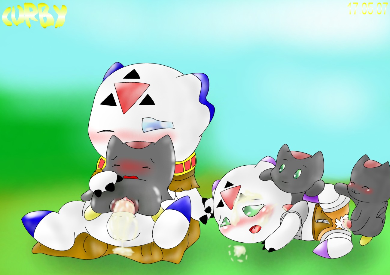 culumon curby digimon digimon_(species) digimon_tamers male multiple_boys multiple_males rule34 sex tagme