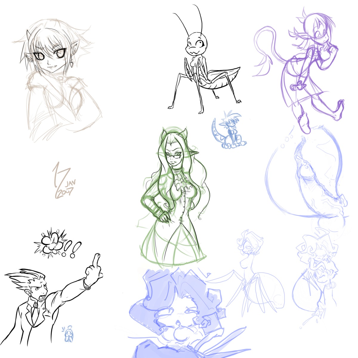 1:1 ace_attorney arachnid arthropod bodily_fluids capcom cautioncat clothed clothing cum demon e621 erection fangs female fully_clothed genital_fluids genitals group hi_res horn human humanoid humanoid_genitalia humanoid_penis insect internal line_art male male_human mammal mantis multiple_images nobuyuki nude opius penis phoenix_wright simple_background sketch spider tail teeth vein veiny_penis white_background