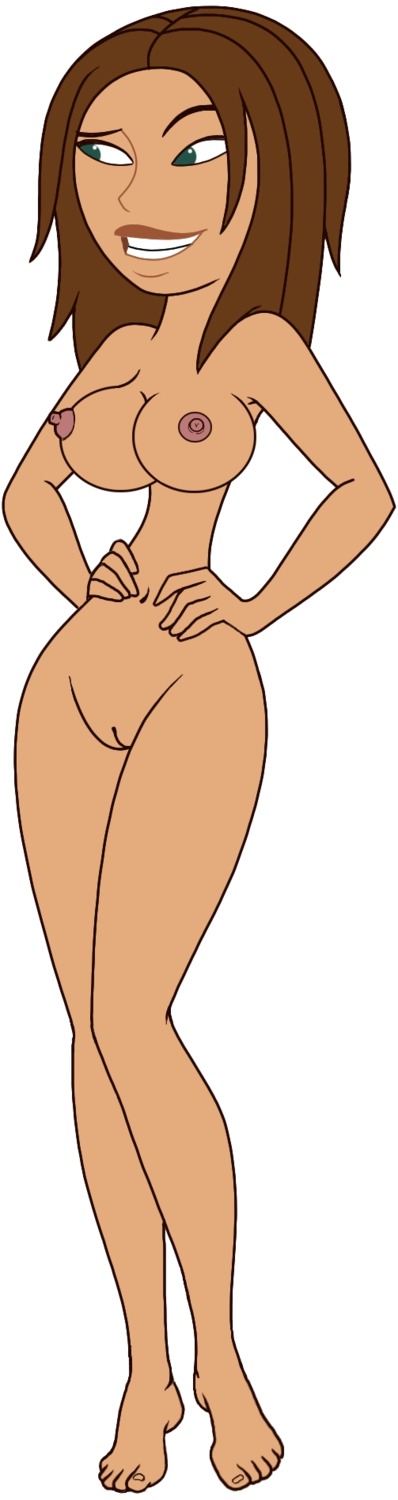 bonnie_rockwaller disney female female_only gagala human innie_pussy kim_possible nipples pussy rule34 solo straight_hair tagme white_background