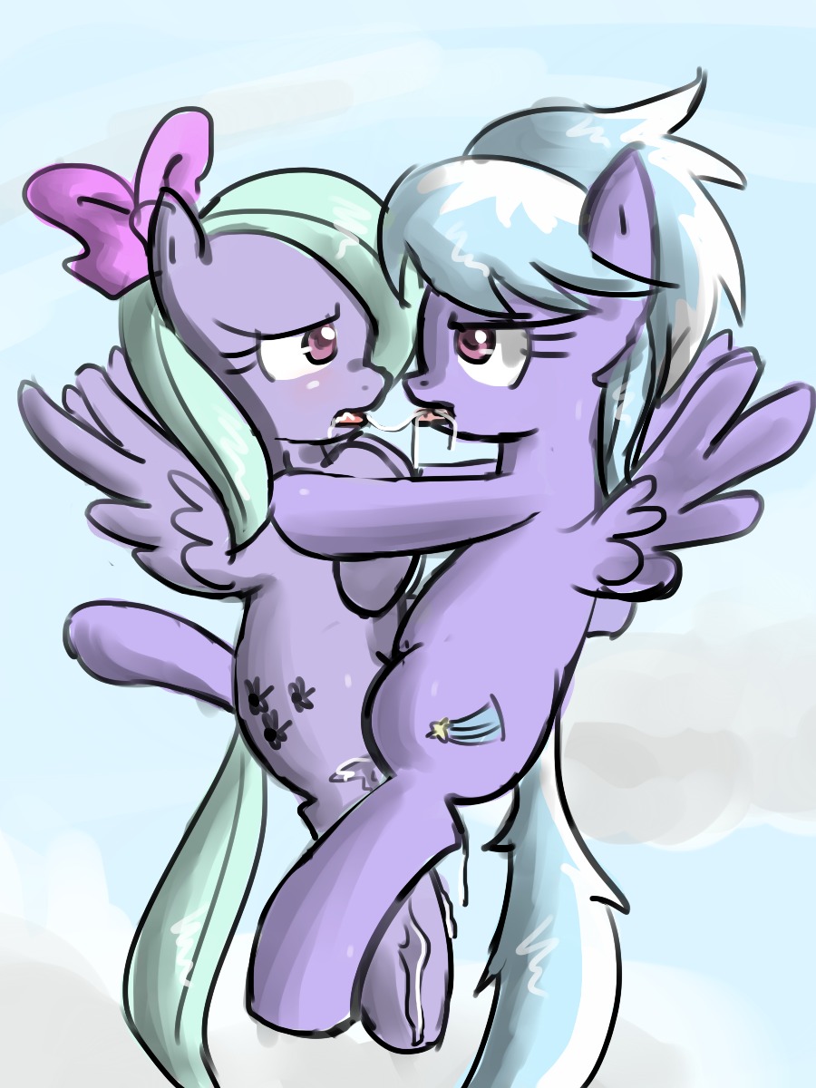 3:4 bodily_fluids cloud_chaser_(mlp) cutie_mark duo e621 equid equine feathered_wings feathers female female/female feral feral_on_feral flitter_(mlp) friendship_is_magic genital_fluids hair hasbro hi_res incest_(lore) mammal my_little_pony mythological_creature mythological_equine mythology obscured_genitals obscured_sex obscured_tribadism obscured_vaginal pegasus purple_body purple_feathers sex sibling_(lore) sirachanotsauce tail tribadism twincest_(lore) twins_(lore) vaginal vaginal_fluids wings
