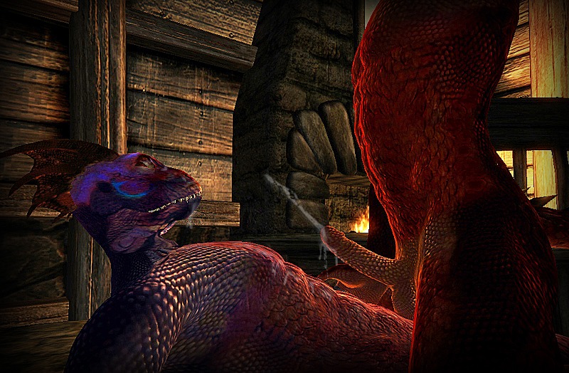 3d argonian gay male male_only no_humans oblivion rule34 scalie the_elder_scrolls
