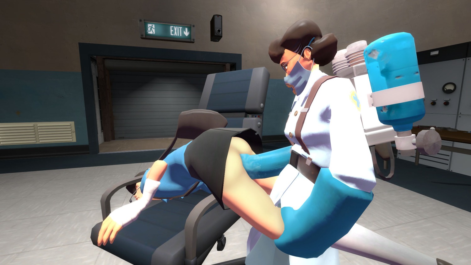 2girls 3d artist_request female female/female female_only femmedic femscout fisting garry's_mod human human_female human_only lesbian medic_(team_fortress_2) multiple_females multiple_girls rule34 scout_(team_fortress_2) tagme team_fortress_2