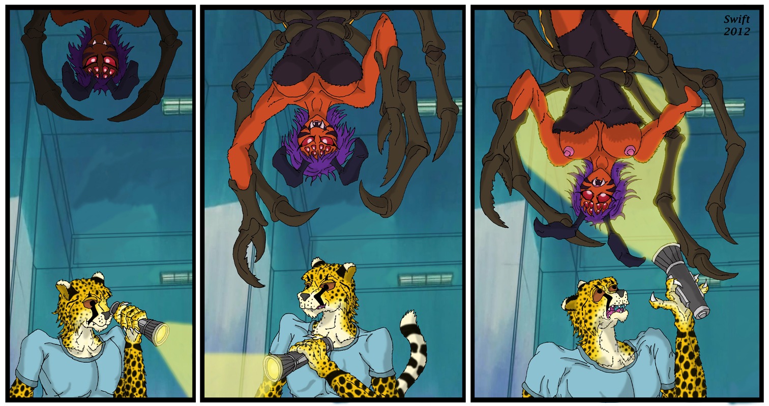 1girls 2012 arachnid bishoujo_senshi_sailor_moon breasts cheetah clothing dark_kingdom dated duo feline female furry insects large_breasts male mammal monster monster_girl monster_of_the_day original_character rule34 spider swift_(artist) swift_nimblefoot villainess widow_(sailor_moon) youma