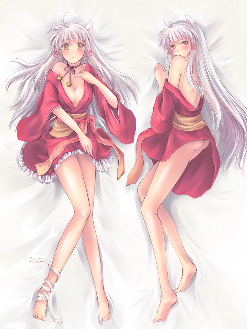 1girls animal_ears artist_request dog_ears dog_girl female female_inuyasha female_only inuyasha inuyasha_(character) rule34 rule_63 solo tagme white_hair