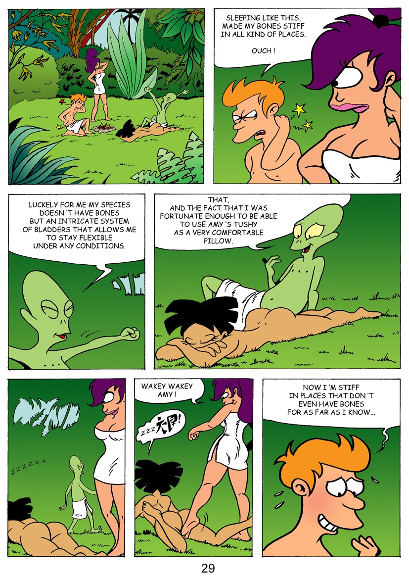 amy_wong antonissen female futurama human kif_kroker male philip_j_fry rule34 straight turanga_leela