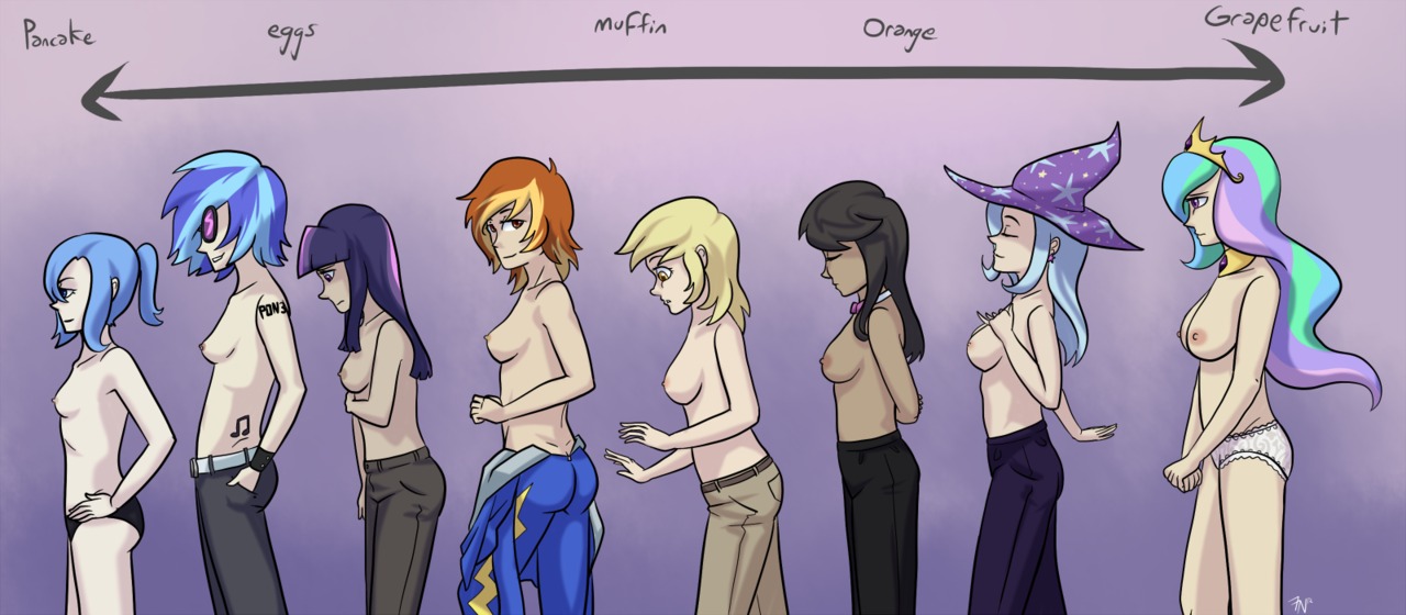 ass belt black_hair black_panties blue_hair breasts bust_chart chart closed_eyes dark-skinned_female dark_skin derpy_hooves eyewear female female_only flat_chest friendship_is_magic hat human humanized long_hair multicolored_hair multiple_females my_little_pony nipples octavia_melody panties pants ponytail princess_celestia_(mlp) princess_luna_(mlp) purple_hair rule34 seven_nights short_hair smile smooth_skin spitfire spitfire_(mlp) sunglasses tiara tied_hair topless trixie_(mlp) twilight_sparkle_(mlp) underwear vinyl_scratch_(mlp)