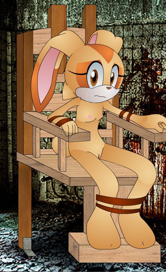 color cream_the_rabbit female female_only fur furry krazykacophony rabbit rule34 sega solo sonic_(series)