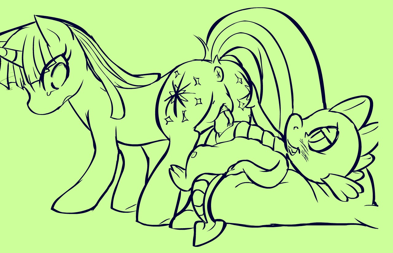 age_difference anthro anus black_and_green blush cutie_mark dragon duo e621 equid equine erection female female_penetrated feral friendship_is_magic fur genitals green_background green_theme hair hasbro horn interspecies male male/female male_penetrating male_penetrating_female mammal monochrome my_little_pony mythological_creature mythological_equine mythological_scalie mythology nude older_penetrated penetration penile penile_penetration penis penis_in_vagina pseudo_incest_(lore) scalie sex simple_background spike_(mlp) tail twilight_sparkle_(mlp) unicorn unknown_artist vaginal vaginal_penetration vulva young young_anthro young_male