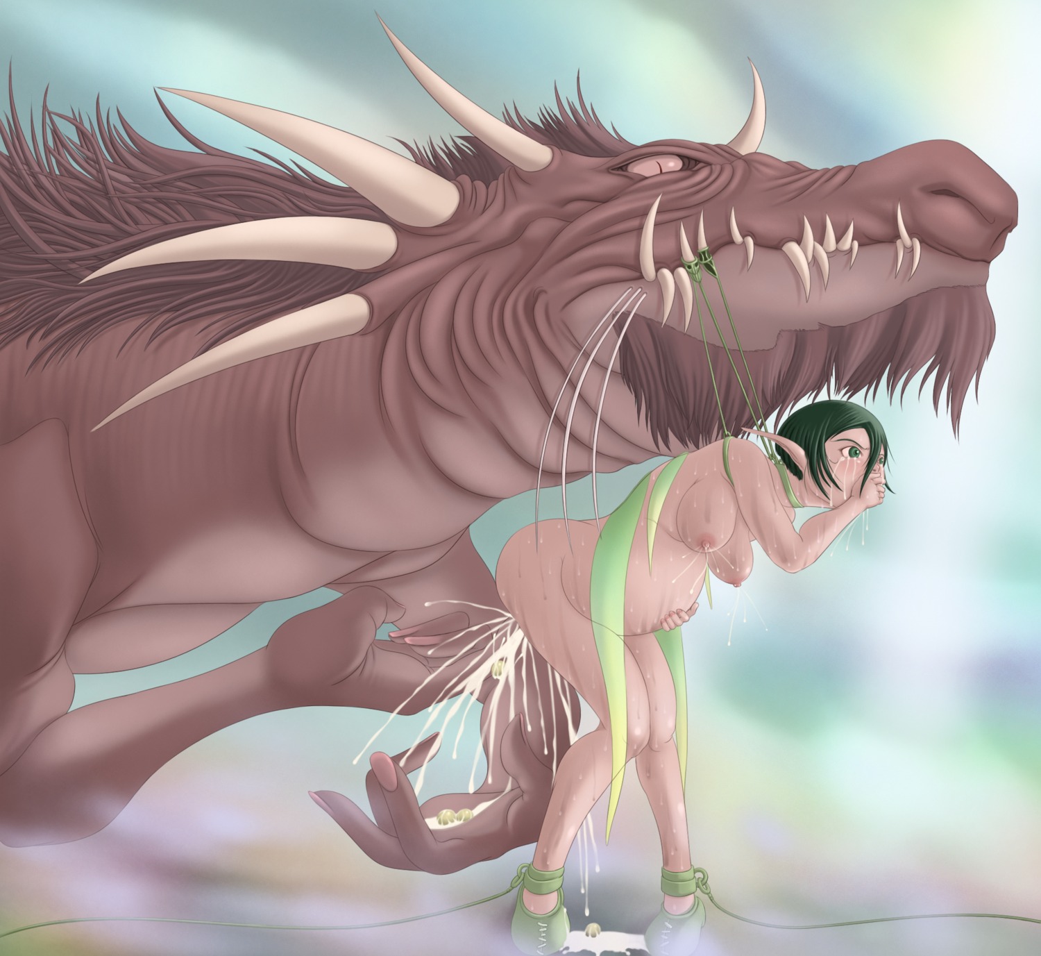 atorie_rinbou dragon egg_laying eggs fairy female lactation pregnant rule34 tagme