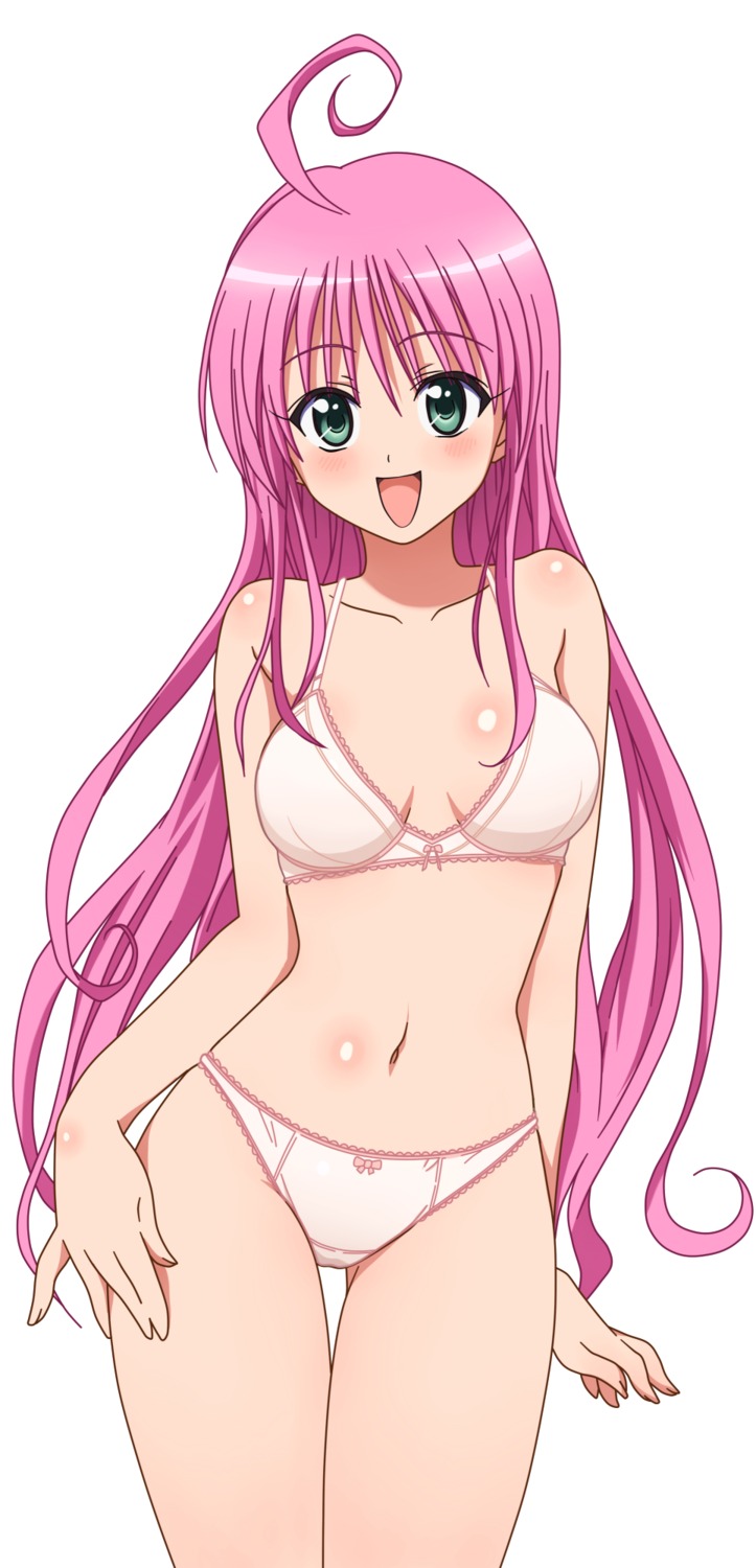 artist_request blush bra breasts female lala_satalin_deviluke panties rule34 small_breasts tagme to_love-ru