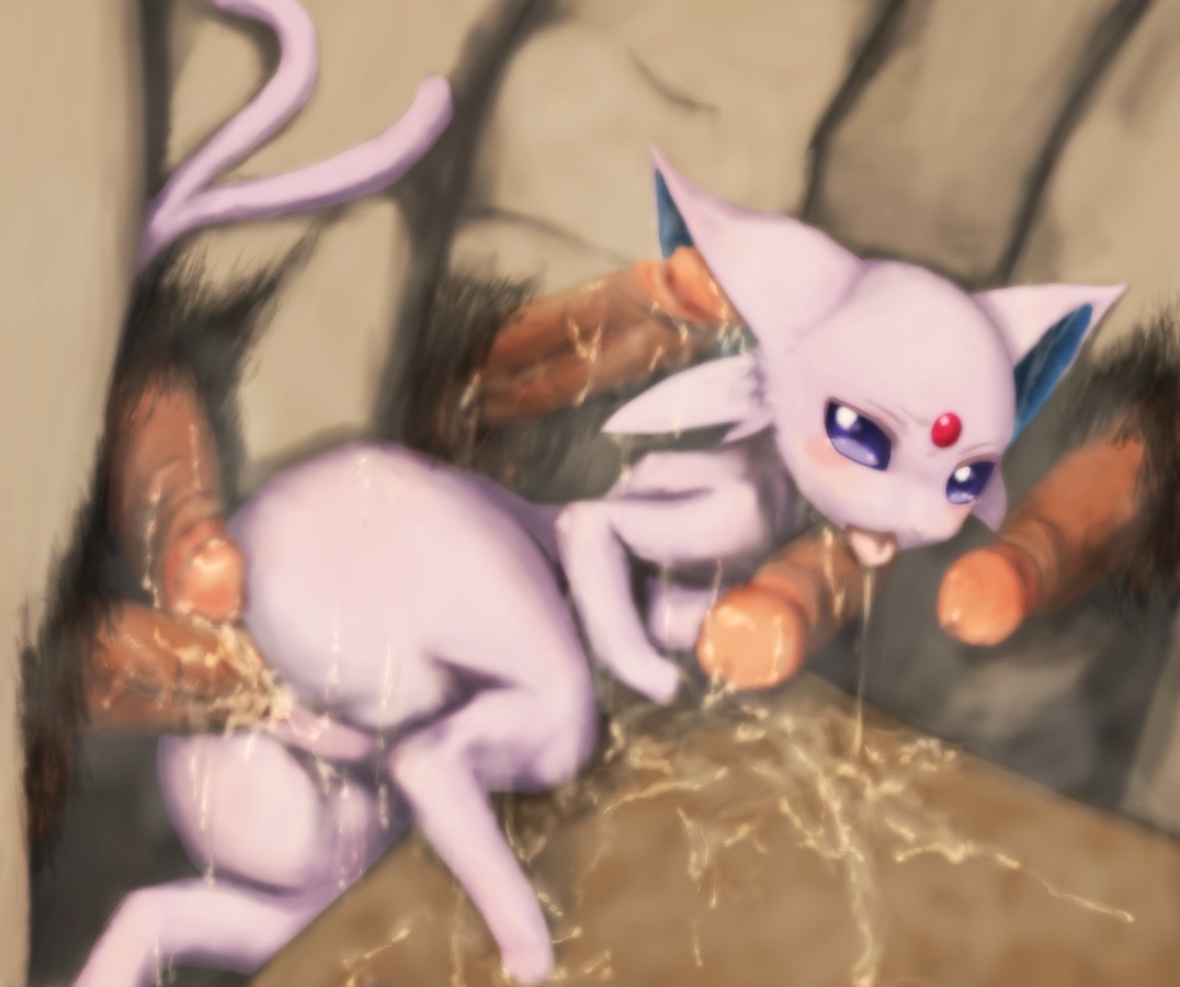 barefoot bestiality black_hair blush bodily_fluids butt cum cum_everywhere cum_in_ear cum_in_vagina cum_inside cum_on_butt cum_on_leg cum_on_penis cum_on_tongue cum_string digitigrade dominant e621 ear_penetration eeveelution erection espeon faceless_character faceless_male feet felid female feral forehead_gem forked_tail from_behind_position fur gangbang gem generation_2_pokemon genital_fluids genitals glans glistening group group_sex hair human human_on_feral humanoid_genitalia humanoid_penis interspecies larger_dom larger_male looking_at_viewer male male/female male_on_feral mammal messy navel nintendo nude ohakotome penetration penile penile_penetration penis penis_in_ear penis_in_vagina pokemon pokemon_(species) pokephilia pubes purple_body purple_eyes purple_fur sex shadow short_hair size_difference smaller_female standing tail tan_body tan_penis tan_skin tongue tongue_out unusual_anatomy unusual_tail vaginal vaginal_penetration vein