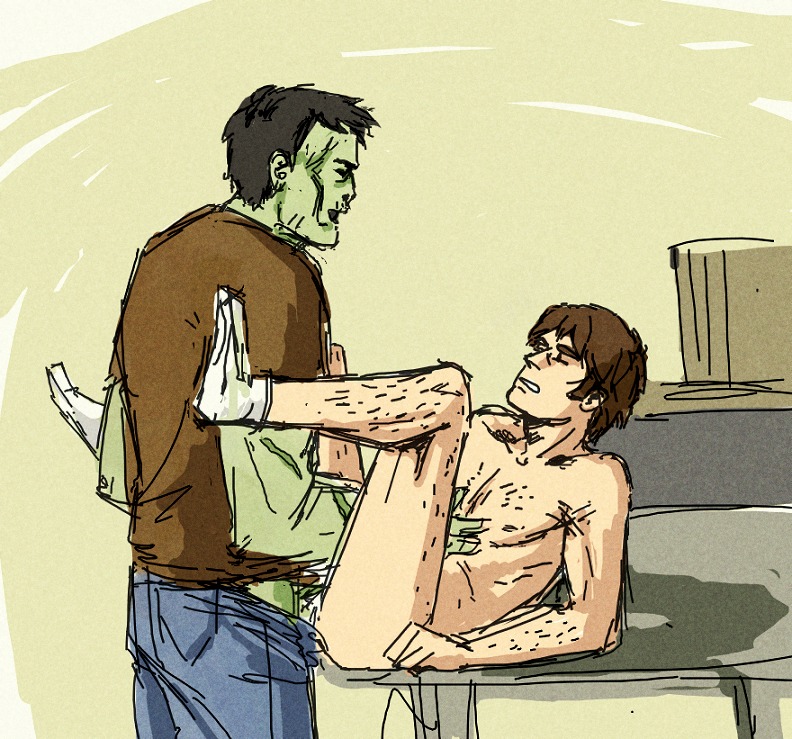 2boys clothed gay male male/male male_only mark_lilly nude randall_skeffington rule34 tagme ugly_americans yaoi