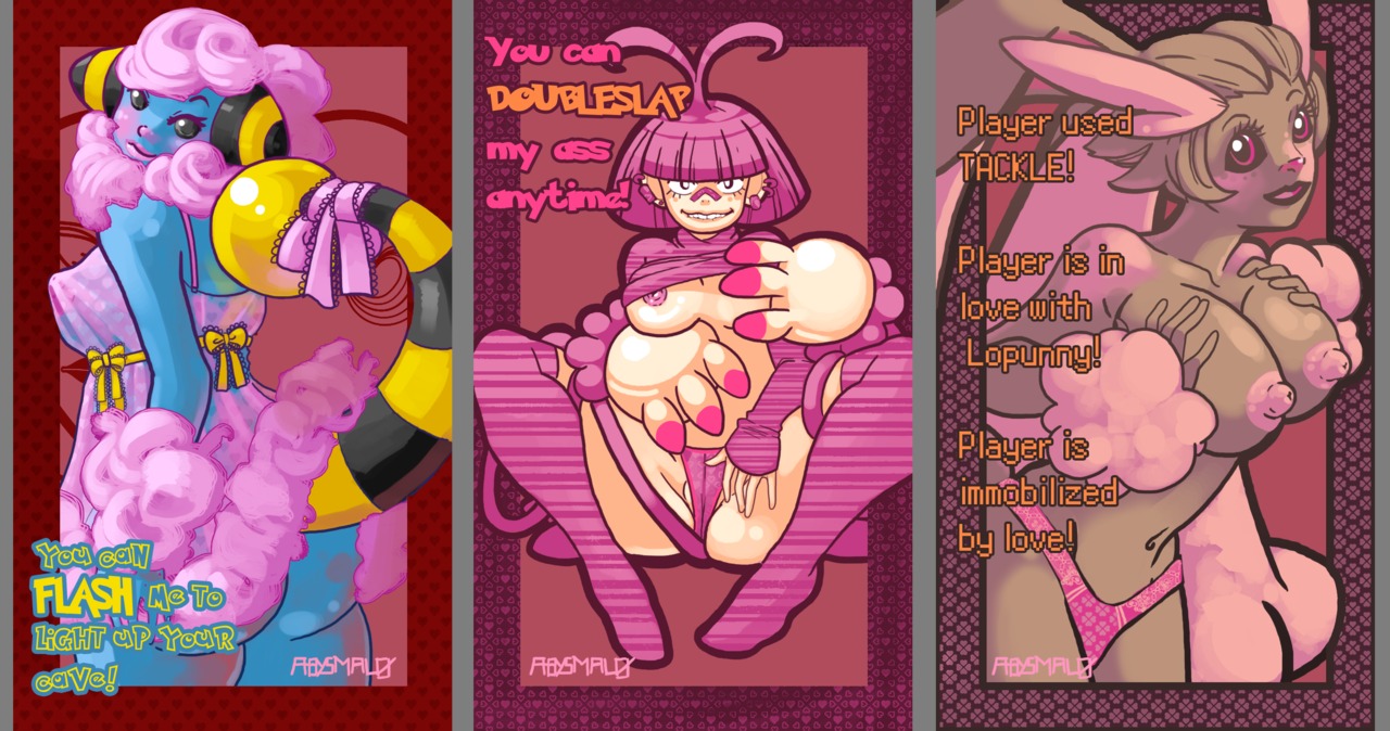 abysmal0 ambipom anthro anthrofied babydoll blush breasts clothing e621 female flaaffy generation_2_pokemon generation_4_pokemon holidays lagomorph legwear lingerie lopunny mammal multi_tail nightgown nintendo panties pokemon pokemon_(species) pokemorph solo stockings tail tail_hand underwear unusual_anatomy unusual_tail valentine's_day