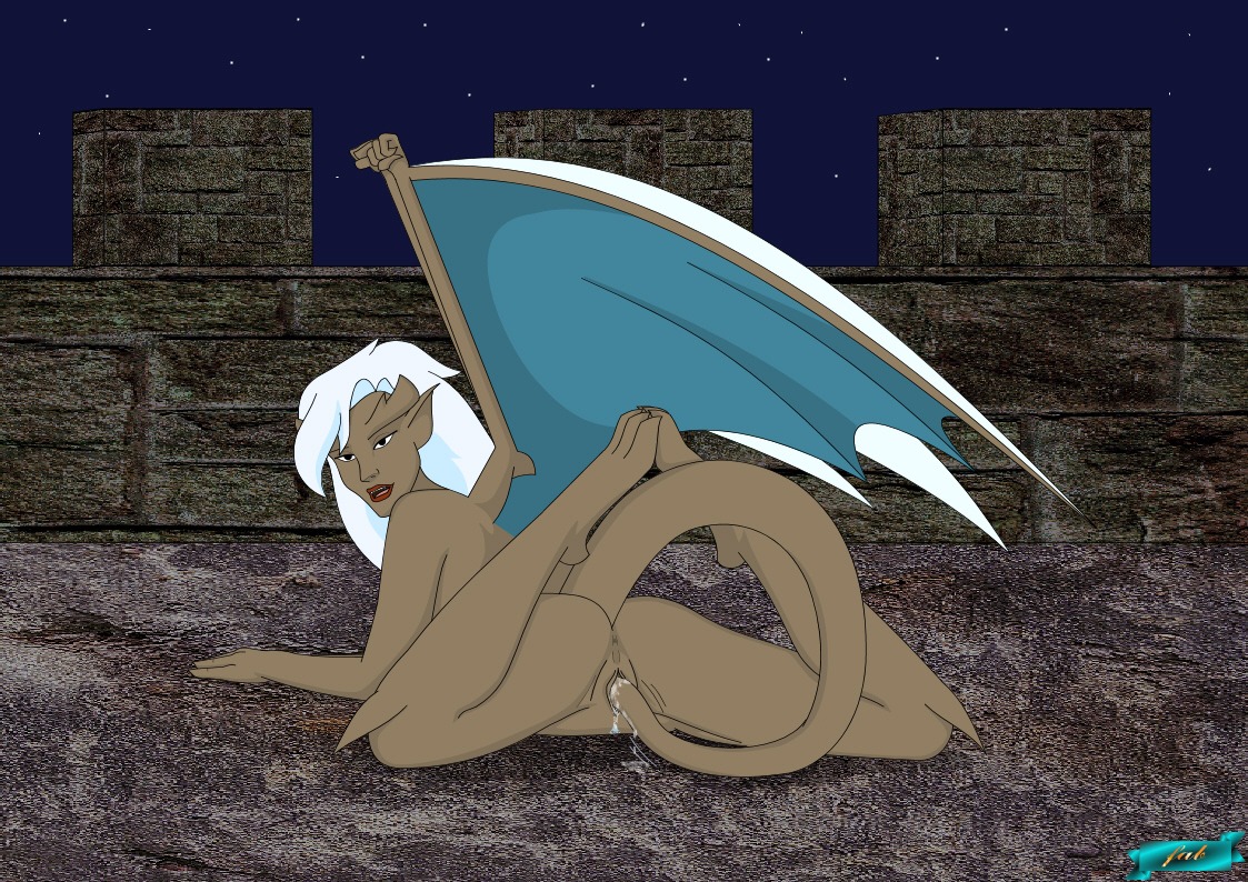 1girls anus brown-skinned_female brown_skin delilah_(gargoyles) disney fab fab3716 female female_only gargoyles humanoid nude nude_female pussy rule34 solo solo_female tagme tail_insertion vaginal_masturbation winged_humanoid