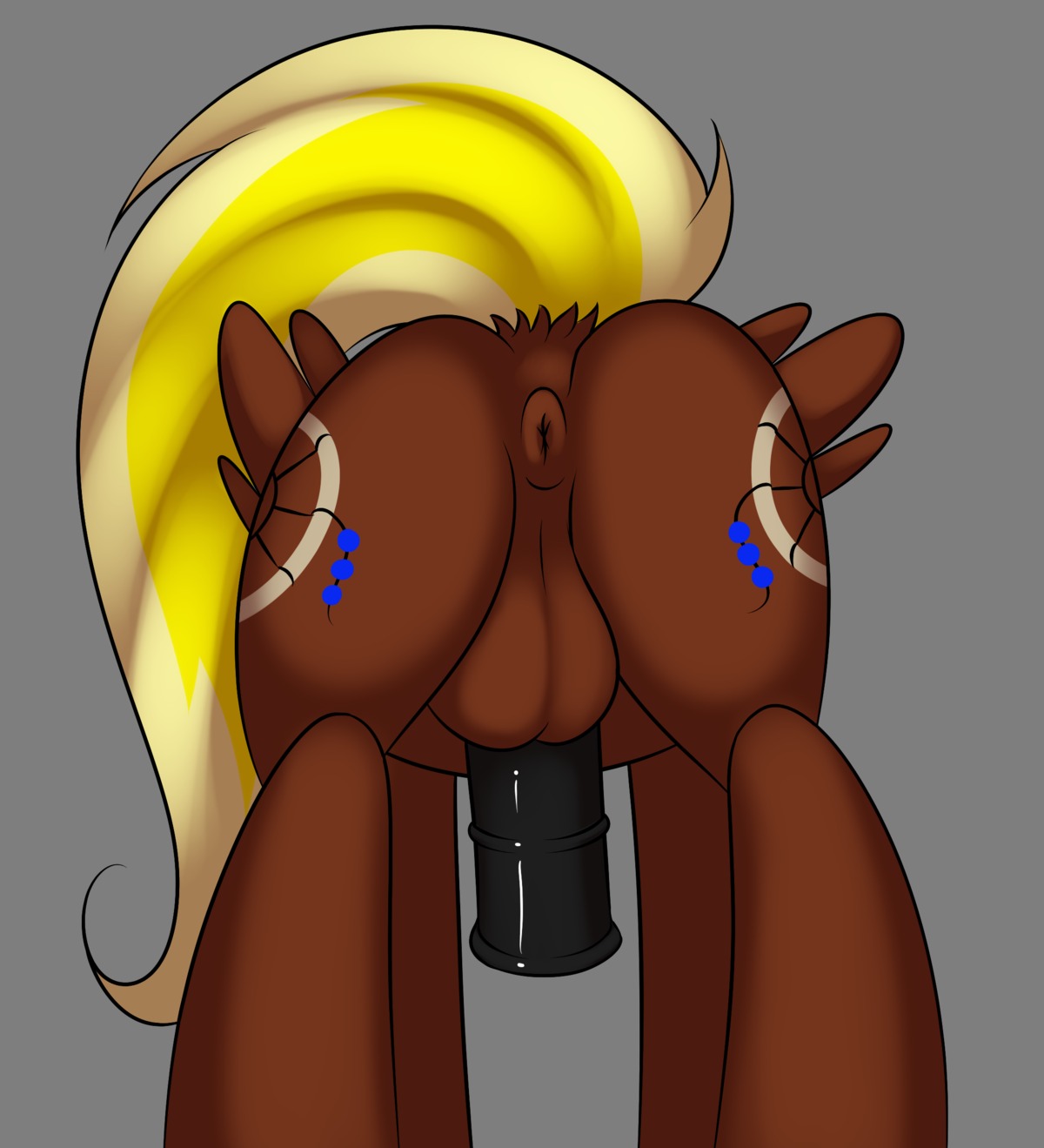 absurd_res alpha_channel animal_genitalia animal_penis anus backsack balls black_penis blonde_hair brown_body brown_fur cutie_mark digital_media_(artwork) dream_weaver_(mlp) e621 equid equine equine_genitalia equine_penis erection fan_character feathered_wings feathers feral fur genitals hair hasbro hi_res kloudmutt male mammal multicolored_hair my_little_pony mythological_creature mythological_equine mythology nude pegasus penis rear_view simple_background solo tail transparent_background two_tone_hair wings