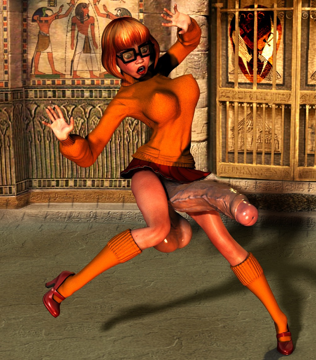 1futa 3d bimbo breasts erect_nipples erect_penis futa_only futanari grendel hair high_heels huge_cock huge_penis human humanoid intersex large_breasts nerd nipples penis penis_under_skirt rule34 scooby-doo solo_futa veiny veiny_penis velma_dinkley what