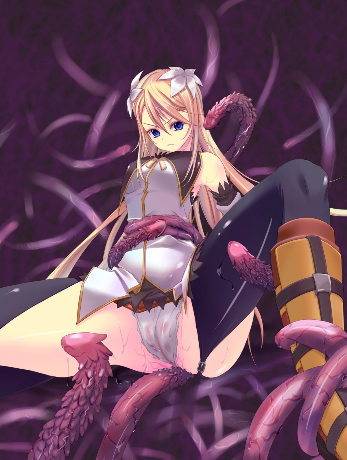 1girls blue_eyes clothes consensual_tentacles female high_resolution marta_lualdi panties rule34 sakurazaka_yuu tagme tales_of_(series) tales_of_symphonia_dawn_of_the_new_world tentacle underwear