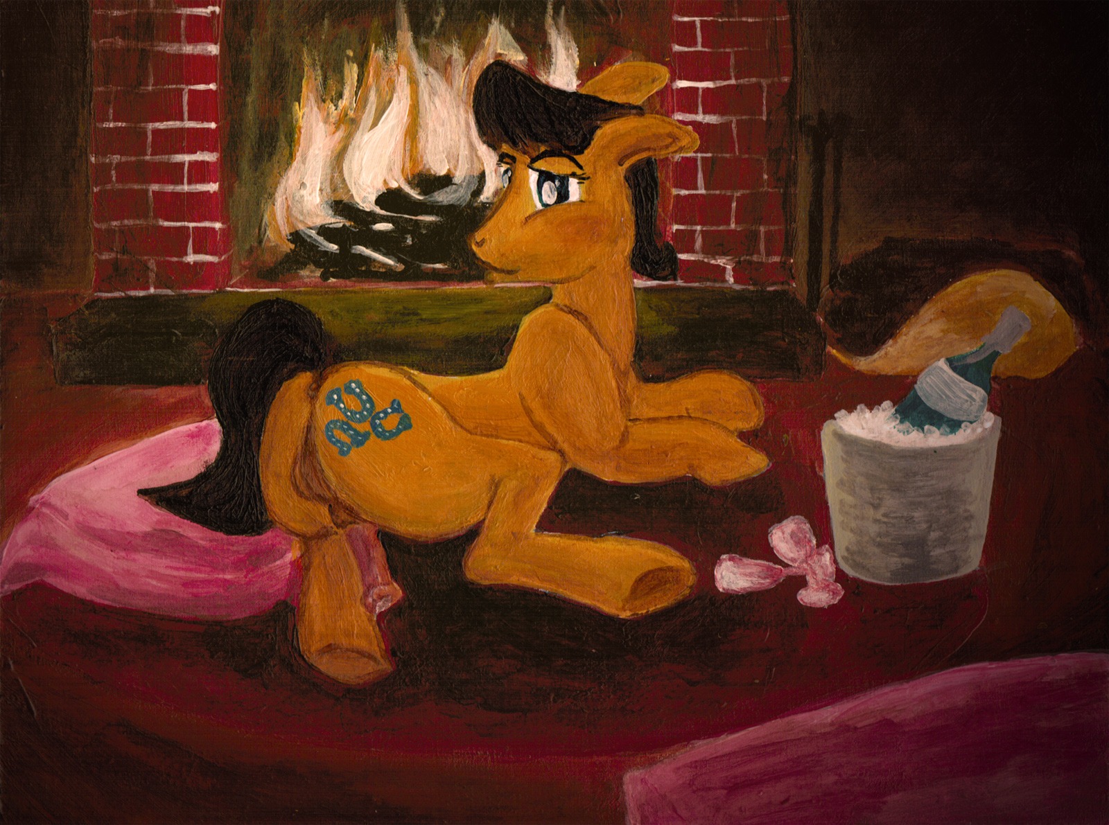 caramel friendship_is_magic male male_only my_little_pony rule34 smooth_skin tagme