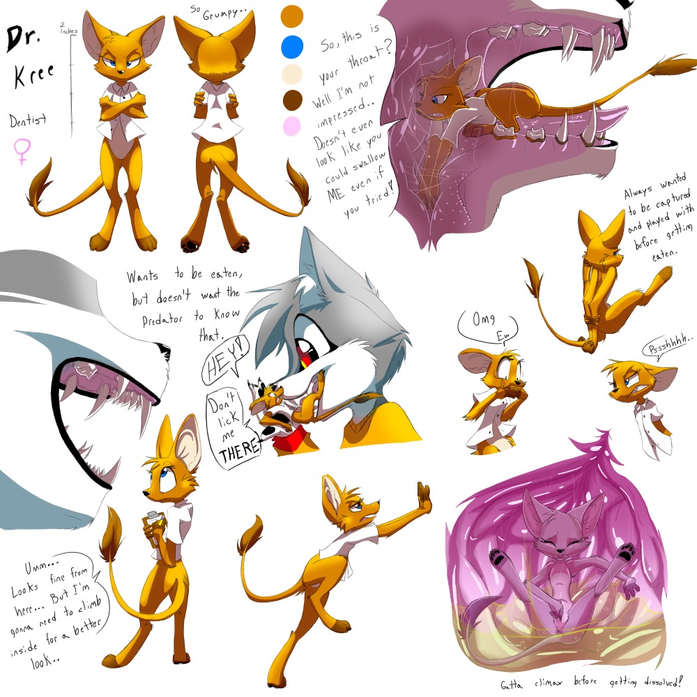1:1 2011 anthro bdsm blue_eyes bondage bottomless bound clipboard clothed clothing colored dentist dialogue digital_media_(artwork) dipodomyine domestic_cat dual_holding duo e621 english_text esophageal_sphincter eyeofcalamity felid feline felis female female_prey female_symbol fingering gender_symbol genitals harmony_kree heteromyid holding_clipboard holding_object holding_pencil holding_writing_utensil inside_stomach internal ivan_grey_(character) kangaroo_rat male male_pred mammal masturbating_prey masturbation masturbation_inside_body masturbation_inside_stomach model_sheet nude open_mouth organs pencil_(object) red_eyes rodent shaded side_view simple_background stomach symbol tail tail_tuft teeth text tongue tuft uvula vaginal vaginal_masturbation vore vulva white_background writing_utensil