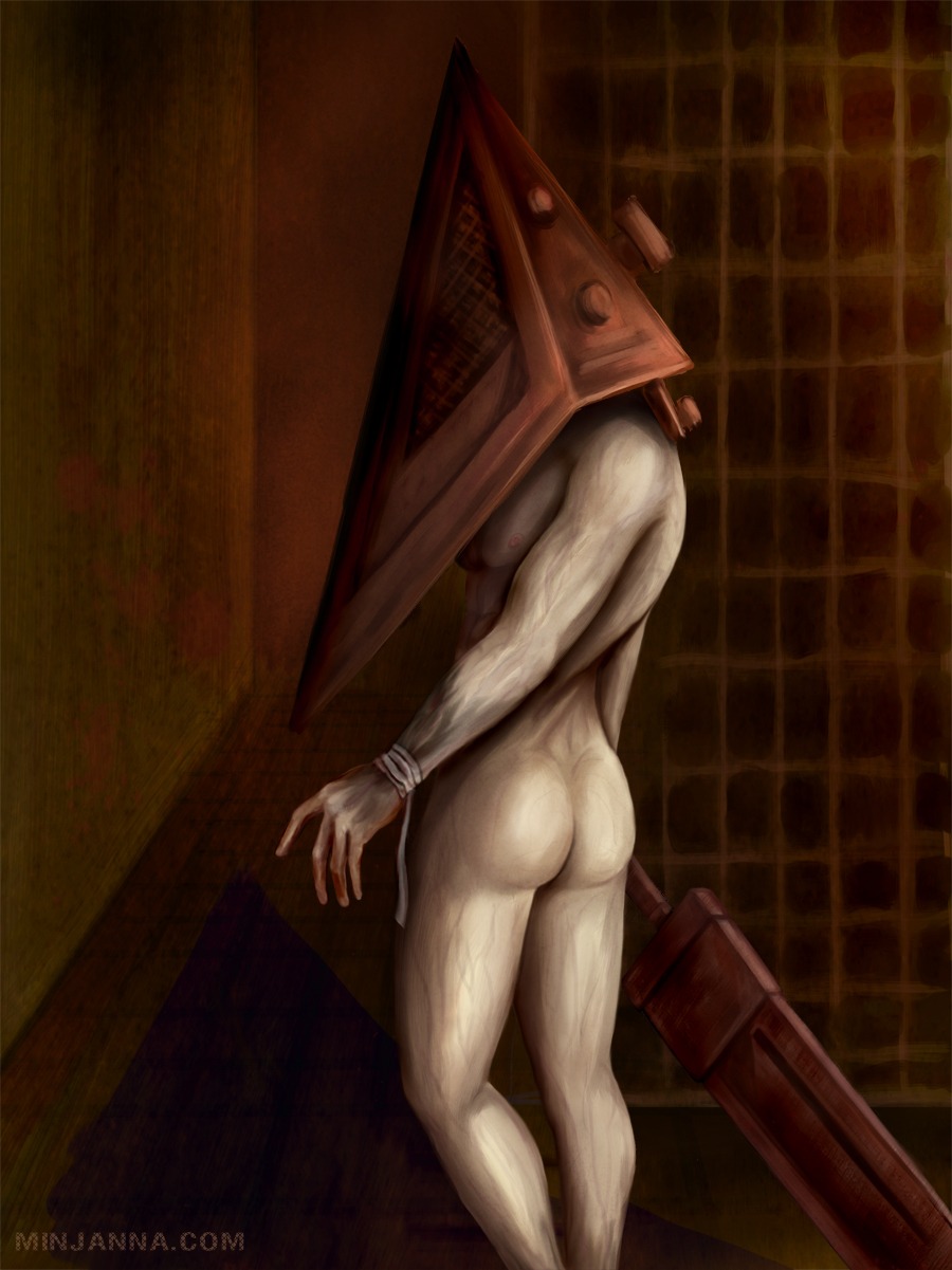 ass male male_only pyramid_head rule34 silent_hill silent_hill_(film) silent_hill_homecoming solo tagme