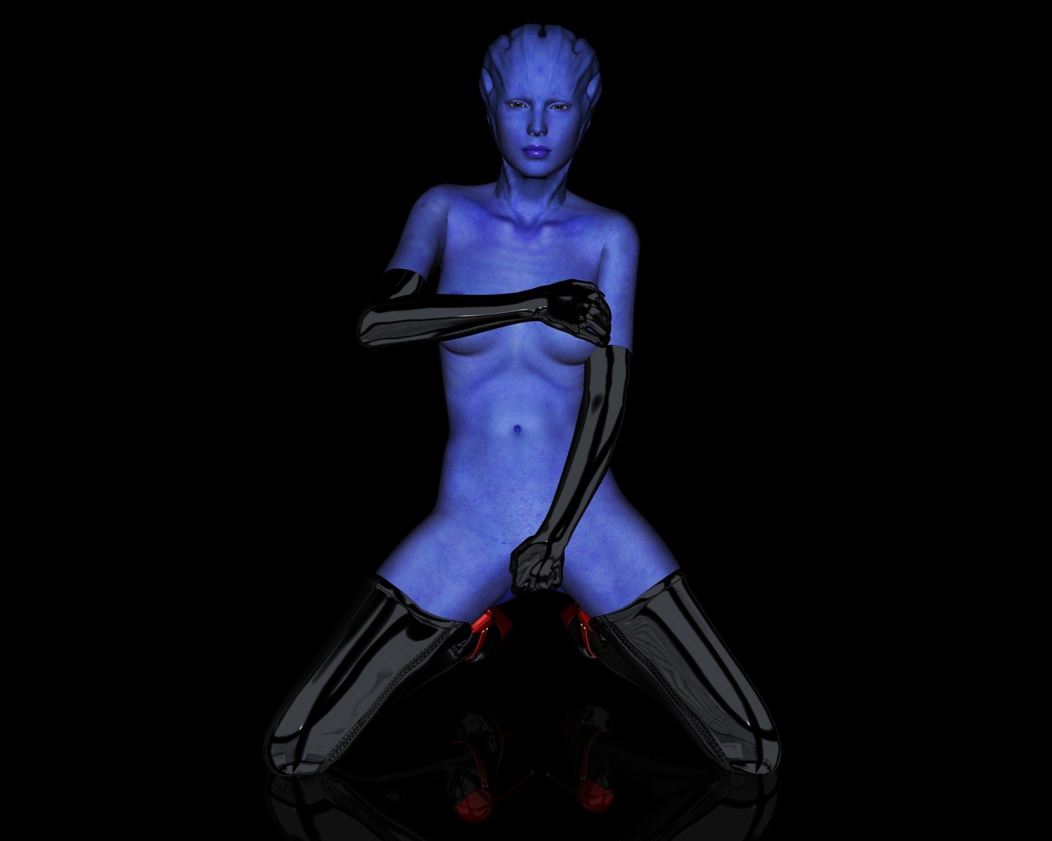 3d asari female mass_effect mememo rule34