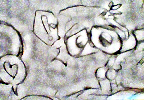 ! 1boy disney heart male male_only monochrome pixar robot rough_sketch rule34 solo wall-e wall-e_(character)