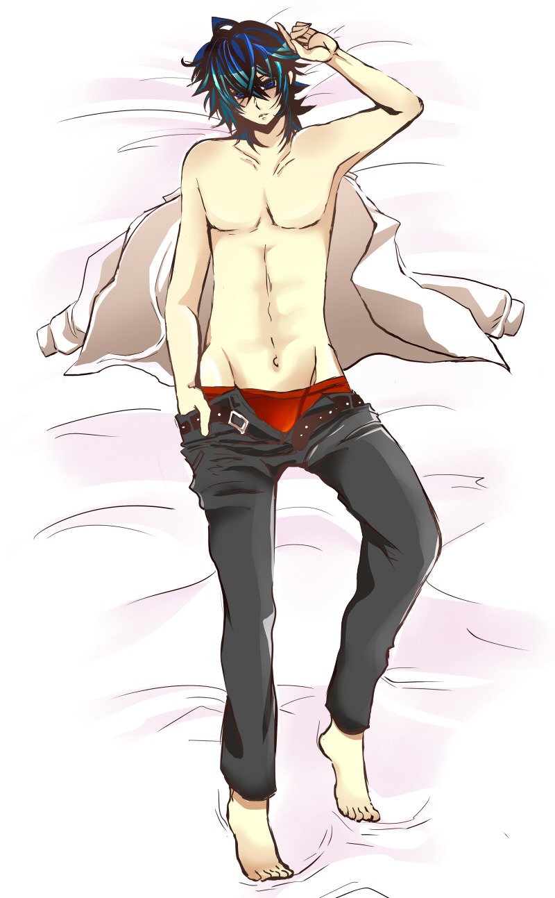 color corpse_demon male male_only natsuno_yuuki rule34 shiki solo tagme topless