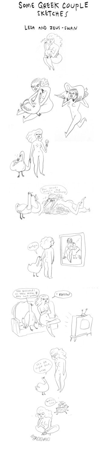1boy 1girls animal comic deity europa_(greek_mythology) european_mythology female god greek_mythology hark!_a_vagrant kate_beaton leda leda_(mythology) leda_and_the_swan male mythology public_domain royalty rule34 tagme the_epic_cycle zeus zeus_(greek_mythology)