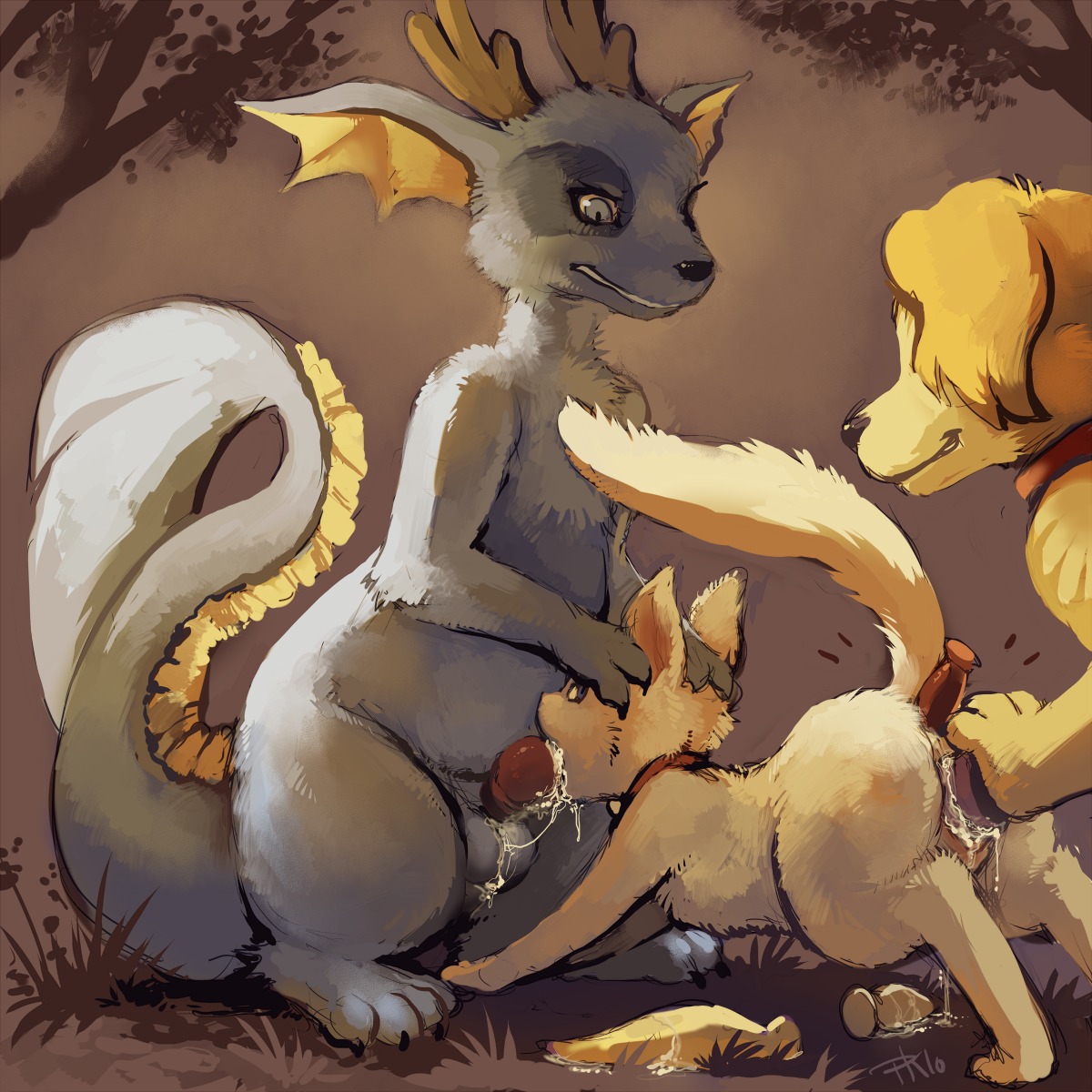 2010 canine color dragon feline female feral furry male masturbation mythology oral_sex purplekecleon rule34 scalie sex sex_toy