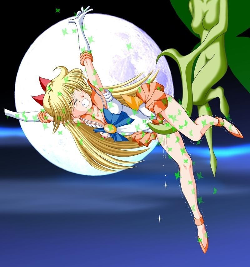 bishoujo_senshi_sailor_moon bow breasts clothing female human minako_aino rule34 ryusaiku sailor_venus skirt small_breasts tagme torn_clothes yuri