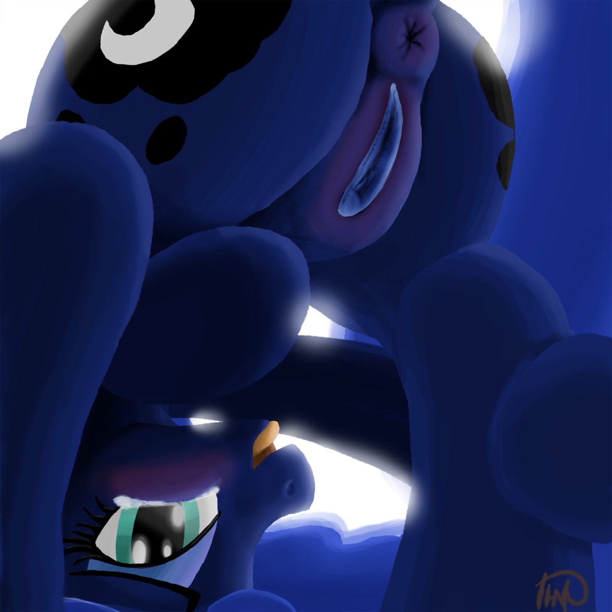 1:1 2013 absurd_res animal_genitalia animal_vulva anus big_butt butt cutie_mark e621 equid equine equine_genitalia equine_vulva female feral friendship_is_magic genitals hair hasbro hi_res hooves horn ihavnoname looking_at_viewer mammal masturbation multicolored_hair my_little_pony mythological_creature mythological_equine mythology open_mouth presenting presenting_hindquarters princess_luna_(mlp) puffy_anus solo tongue tongue_out unicorn vaginal vaginal_masturbation vulva