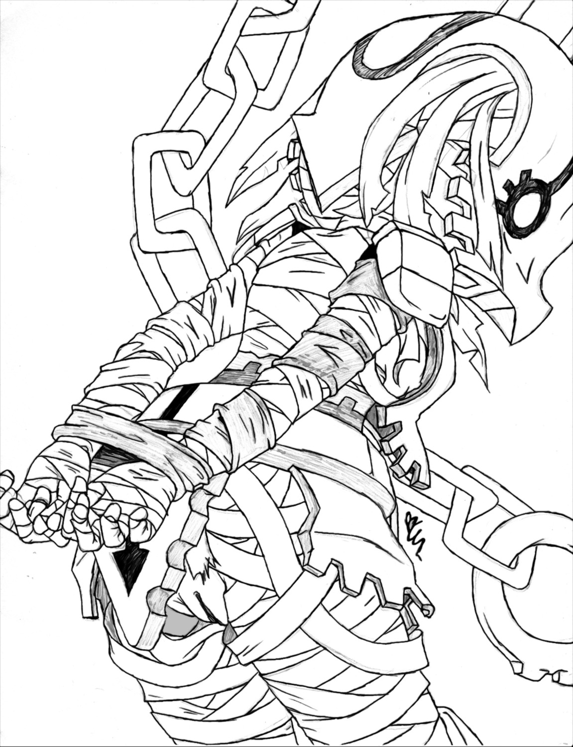ankama bcs black_and_white bound female pussy rule34 uncensored wakfu xelor