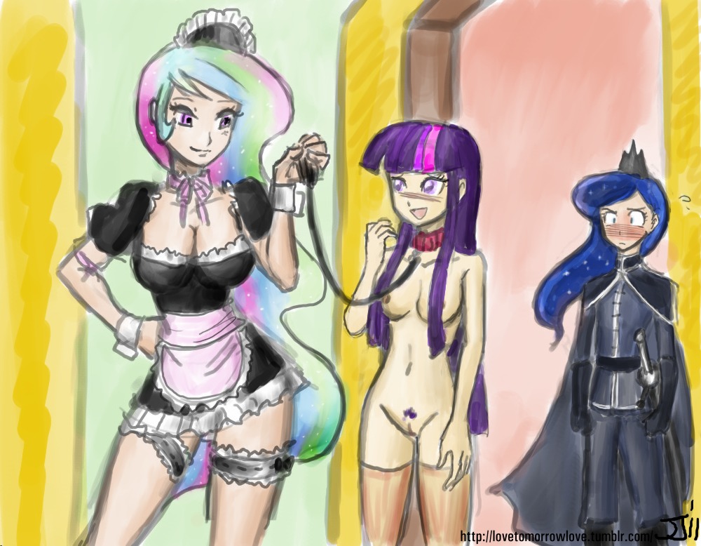 2011 blue_hair female friendship_is_magic john_joseco my_little_pony princess_celestia_(mlp) princess_luna_(mlp) rule34 smooth_skin twilight_sparkle_(mlp)