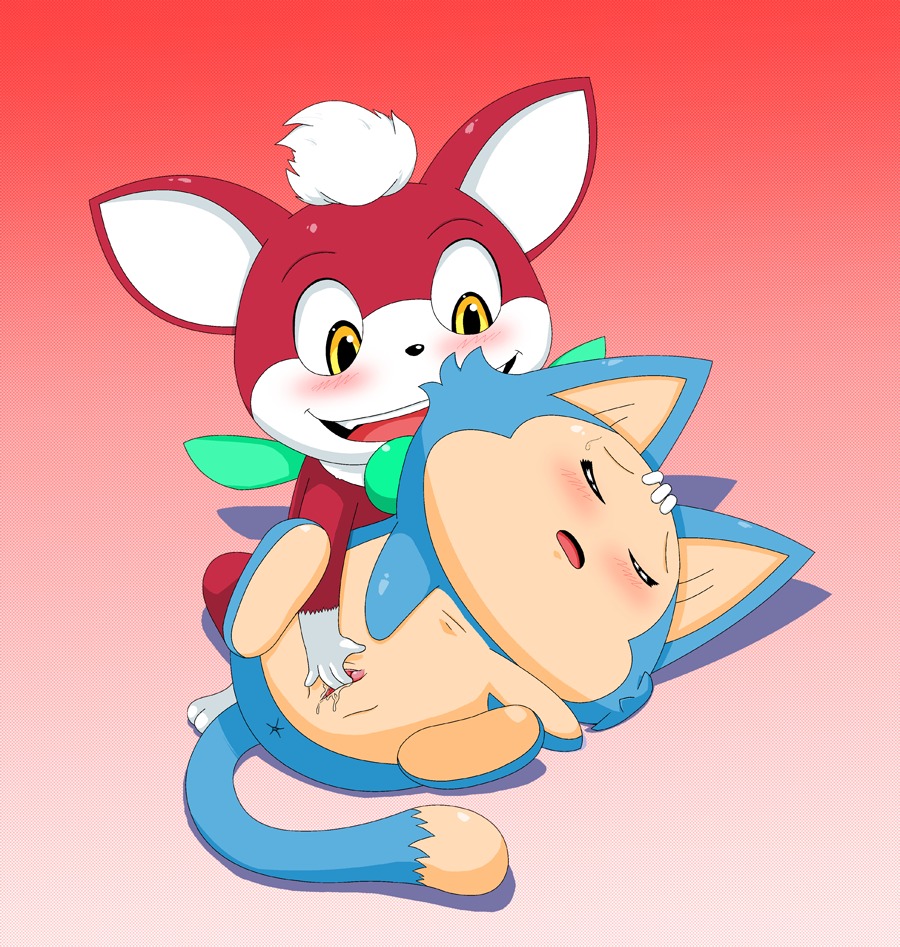chip_(sonic) dragon_ball female male puar rule34 rule_63 sega shadowlink350 smooth_fur sonic_(series) sonic_the_hedgehog_(series) sonic_unleashed